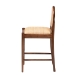bali & pari Maryland Modern Bohemian Natural Rattan and Acacia Wood Counter Stool - Maryland-Wood/Rattan-CS
