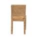 bali & pari Anfield Modern Bohemian Natural Seagrass and Mahogany Wood Dining Chair - Anfield-Mahogany/Seagrass-DC