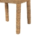 bali & pari Anfield Modern Bohemian Natural Seagrass and Mahogany Wood Dining Chair - Anfield-Mahogany/Seagrass-DC