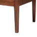 bali & pari Tabanan Modern Bohemian Natural Brown Rattan and Brown Acacia Wood 3-Piece Dining Nook set - Tabanan-Light Honey/Light Brown-3PC Dining Set