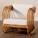bali & pari Corsa Modern Bohemian Natural Rattan Arm Chair - DCWH0020-Biru Natural Rattan-CC