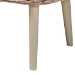 bali & pari Raisa Modern Bohemian Natural Kubu Rattan and Grey Acacia Wood Accent Bench - Mona Kubu-Grey/Natural/Light Brown-Bench (no back)
