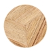 bali & pari Bella Modern Bohemian Natural Rattan and Mahogany Wood Coffee Table - Bella-Natural Rattan-CT