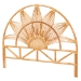 bali & pari Jasmine Modern Bohemian Natural Rattan King Size Standalone Headboard - Jasmine-Light Honey Rattan-King-HB