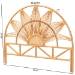 bali & pari Jasmine Modern Bohemian Natural Rattan King Size Standalone Headboard - Jasmine-Light Honey Rattan-King-HB