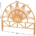 bali & pari Jasmine Modern Bohemian Natural Rattan King Size Standalone Headboard - Jasmine-Light Honey Rattan-King-HB