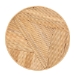 bali & pari Iryna Modern Bohemian Natural Rattan End Table - Iowai-Natural Rattan-ET