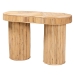 bali & pari Iryna Modern Bohemian Natural Rattan Console Table - Iowai-Natural Rattan-Console Table