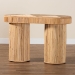 bali & pari Iryna Modern Bohemian Natural Rattan Console Table - Iowai-Natural Rattan-Console Table