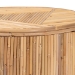bali & pari Milagra Modern Bohemian Natural Rattan End Table - Misisipi-Natural Rattan-ET