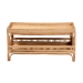 bali & pari Lombok Modern Bohemian Natural Rattan Coffee Table - Lombok-Natural Rattan-CT