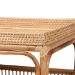 bali & pari Lombok Modern Bohemian Natural Rattan Coffee Table - Lombok-Natural Rattan-CT