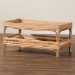 bali & pari Lombok Modern Bohemian Natural Rattan Coffee Table - Lombok-Natural Rattan-CT