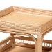 bali & pari Lombok Modern Bohemian Natural Rattan End Table - Lombok-Natural Rattan-ET