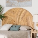 bali & pari Seana Bohemian Honey Rattan King Size Standalone Headboard - WS040-Honey Rattan-King-HB