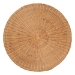 bali & pari Palm Bohemian Honey Scallop Rattan Console Table - Palm-Light Honey Rattan Round-Console Table