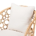 bali & pari Prisca Bohemian Light Honey Rattan Accent Chair - Model 2-Light Honey Rattan-CC