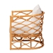 bali & pari Acelynn Bohemian Light Honey Rattan Arm Chair - Model 3-Light Honey Rattan-CC