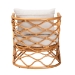 bali & pari Acelynn Bohemian Light Honey Rattan Arm Chair - Model 3-Light Honey Rattan-CC