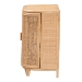 bali & pari Yanka Bohemian Natural Rattan Storage Cabinet - WS 017-Natural Rattan-Large-Cabinet