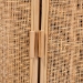 bali & pari Yanka Bohemian Natural Rattan Storage Cabinet - WS 017-Natural Rattan-Large-Cabinet