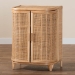 bali & pari Yanka Bohemian Natural Rattan Storage Cabinet - WS 017-Natural Rattan-Large-Cabinet