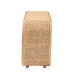 bali & pari Evania Bohemian Natural Rattan 3-Door Storage Cabinet - WS061-B-Natural Rattan-Cabinet