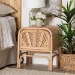 bali & pari Carabella Bohemian Natural Rattan 1-Drawer Nightstand - WS066-Natural Rattan-NS
