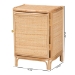 bali & pari Kiara Bohemian Natural Rattan Nightstand - WS050-Natural Rattan-NS