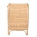 bali & pari Adrika Bohemian Natural Rattan 2-Drawer Nightstand - WS051-Natural Rattan-NS