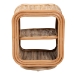 bali & pari Bethari Bohemian Natural Rattan Nightstand - WS056-Natural Rattan-NS