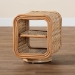 bali & pari Bethari Bohemian Natural Rattan Nightstand - WS056-Natural Rattan-NS