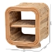 bali & pari Bethari Bohemian Natural Rattan Nightstand - WS056-Natural Rattan-NS