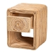 bali & pari Rosina Bohemian Natural Rattan 1-Drawer Nightstand - WS057-Natural Rattan-NS