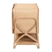 bali & pari Gitano Bohemian Natural Rattan 2-Door Storage Cabinet - WS085-B-Natural Rattan-Cabinet