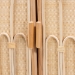 bali & pari Gitano Bohemian Natural Rattan 2-Door Storage Cabinet - WS085-B-Natural Rattan-Cabinet