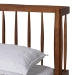 Baxton Studio Calderon Retro-Modern Walnut Brown Finished Wood Queen Size Platform Bed - MG0116-Walnut- Queen