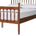 Baxton Studio Deance Retro-Modern Walnut Brown Finished Wood Queen Size Platform Bed - MG0206-Walnut-Queen