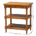 Baxton Studio Imogene Retro-Modern Walnut Brown Finished Wood End Table - JY23A427-Brown Wooden-ET