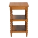 Baxton Studio Imogene Retro-Modern Walnut Brown Finished Wood End Table - JY23A427-Brown Wooden-ET
