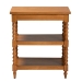 Baxton Studio Imogene Retro-Modern Walnut Brown Finished Wood End Table - JY23A427-Brown Wooden-ET