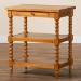 Baxton Studio Imogene Retro-Modern Walnut Brown Finished Wood End Table - JY23A427-Brown Wooden-ET