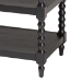 Baxton Studio Imogene Retro-Modern Black Wood End Table - JY23A428-Black Wooden-ET