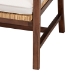 bali & pari Lovina Bohemian Light Honey Rattan and Acacia Wood Arm Chair - Lovina-Light Honey Rattan/Light Brown Rattan-CC