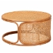 bali & pari Eldon Bohemian Honey Rattan Coffee Table - Eldon-Light Honey Rattan-Large-CT