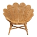 bali & pari Blossom Bohemian Honey Rattan Accent Flower Chair - Blossom-Light Honey Rattan-CC