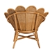 bali & pari Blossom Bohemian Honey Rattan Accent Flower Chair - Blossom-Light Honey Rattan-CC