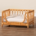 bali & pari Kierra Bohemian Honey Rattan Pet Bed - Model 1-Light Honey Rattan-Pet Bed
