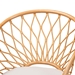 bali & pari Emmeline Bohemian Honey Rattan Accent Chair - Model 1-Light Honey Rattan-CC