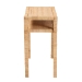 bali & pari Kalimantan Bohemian Light Honey Rattan and Acacia Wood Console Table - KALIMANTAN-Rattan-Console Table